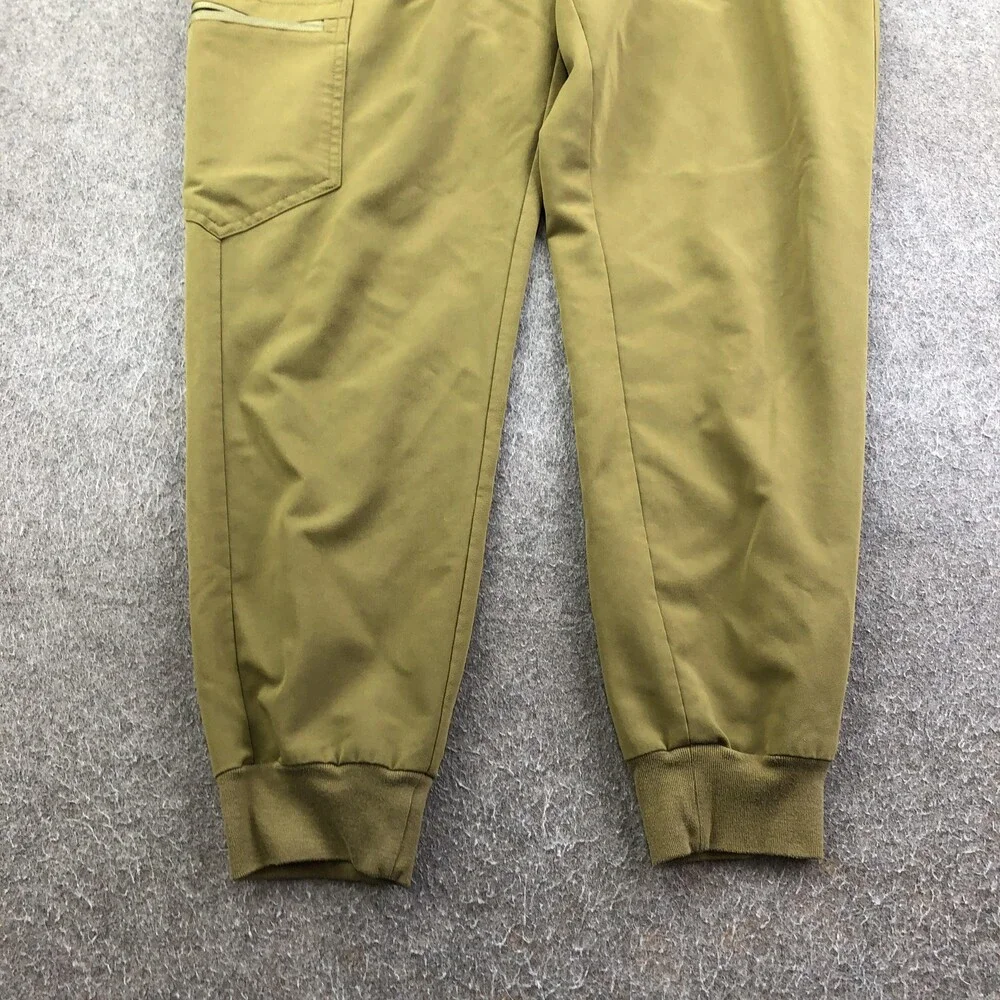 FIGS Scrub Jogger Pants Womens Large Petite Green Zamora Cargo Medical